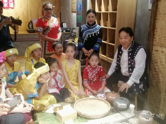 普洱市关工委2020年“小小茶艺师培训” 工作品牌活动举行